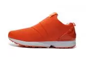 adidas tubular originals zx flux slip on snake orange